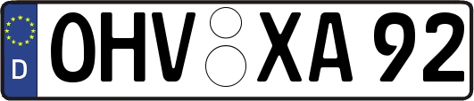 OHV-XA92