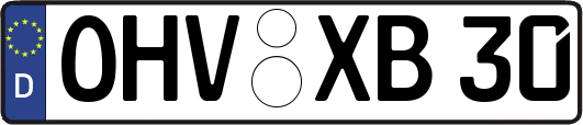 OHV-XB30