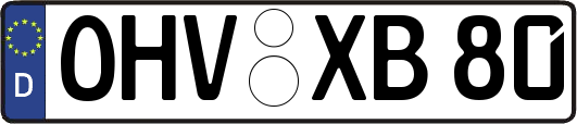OHV-XB80