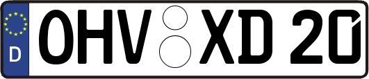 OHV-XD20