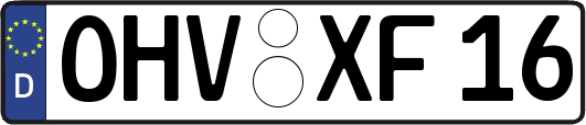 OHV-XF16