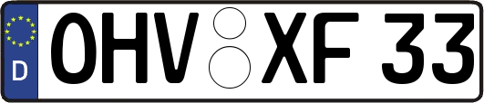 OHV-XF33
