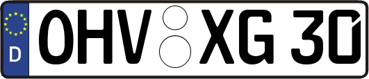 OHV-XG30