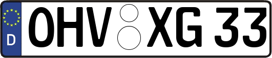 OHV-XG33