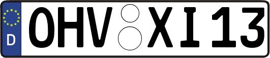 OHV-XI13