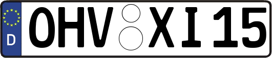 OHV-XI15