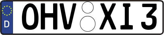 OHV-XI3
