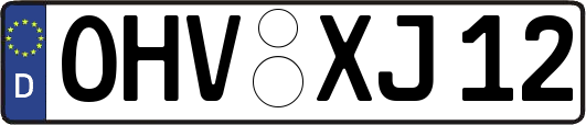 OHV-XJ12