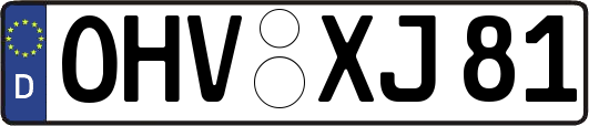 OHV-XJ81