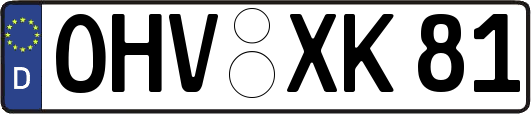 OHV-XK81