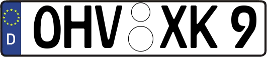 OHV-XK9