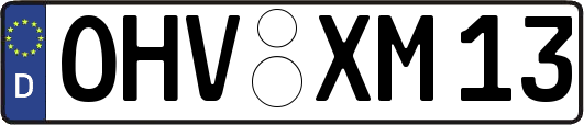 OHV-XM13