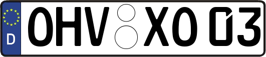 OHV-XO03