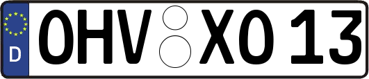 OHV-XO13