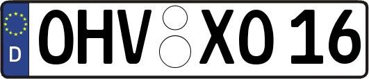 OHV-XO16