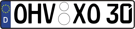 OHV-XO30