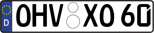 OHV-XO60