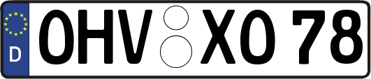 OHV-XO78