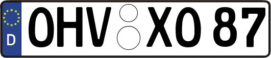 OHV-XO87