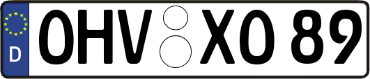OHV-XO89