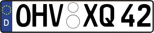OHV-XQ42