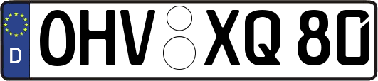 OHV-XQ80