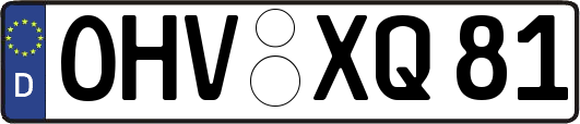 OHV-XQ81