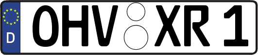 OHV-XR1