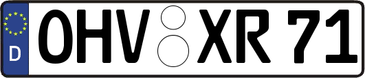 OHV-XR71