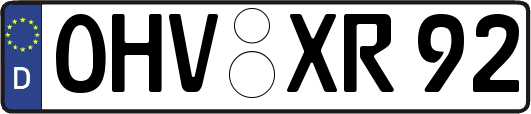 OHV-XR92