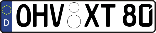 OHV-XT80