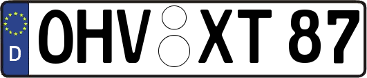 OHV-XT87