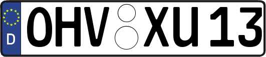 OHV-XU13