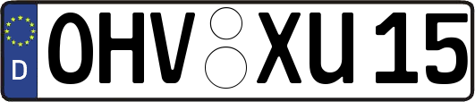 OHV-XU15