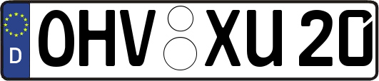 OHV-XU20