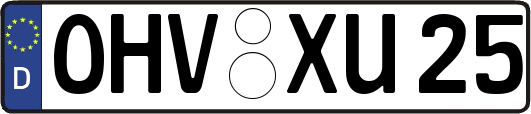 OHV-XU25