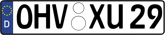 OHV-XU29