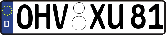 OHV-XU81