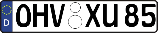 OHV-XU85