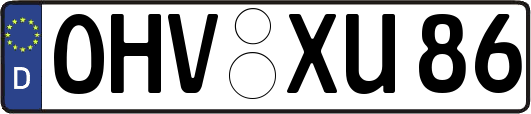 OHV-XU86