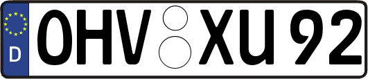 OHV-XU92
