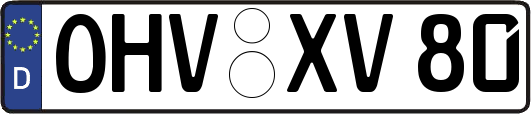 OHV-XV80