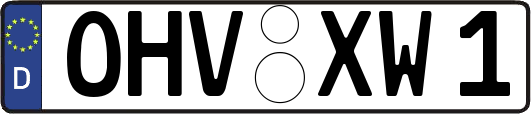 OHV-XW1