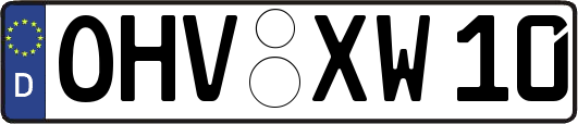 OHV-XW10