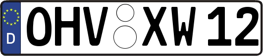 OHV-XW12