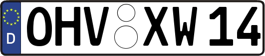 OHV-XW14