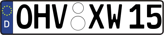 OHV-XW15