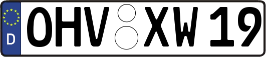 OHV-XW19