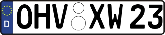 OHV-XW23