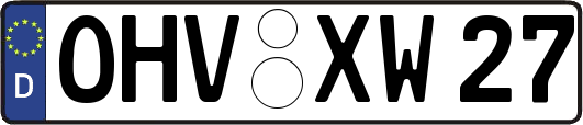 OHV-XW27